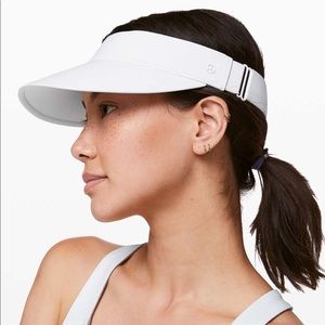 Lululemon white visor